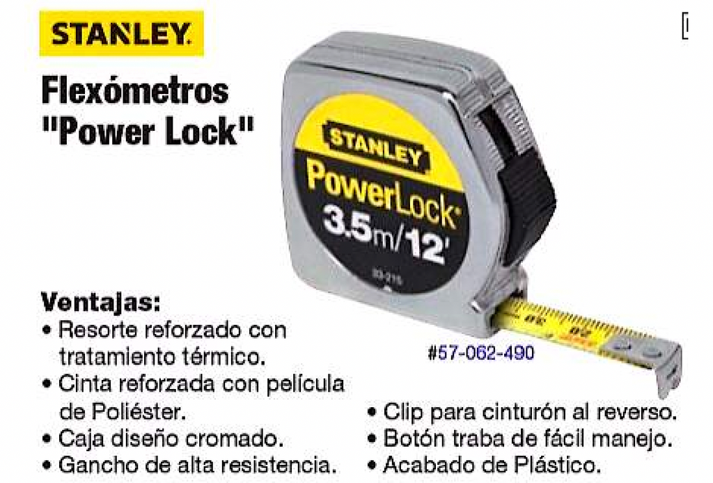 FLEXÓMETROS METÁLICOS  "POWER LOCK"