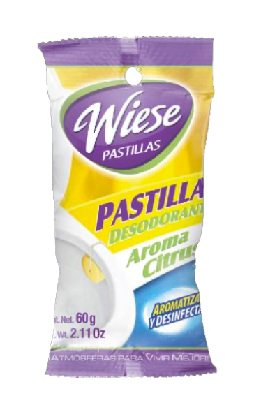 PASTILLA  REDONDA WEISE SURTIDO 60G C/50 PZAS